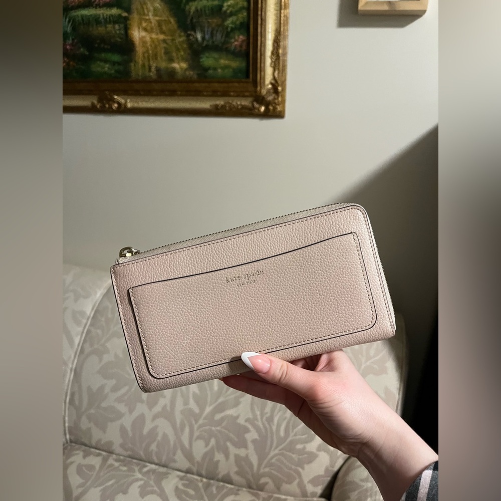 Kate spade light pink wallet